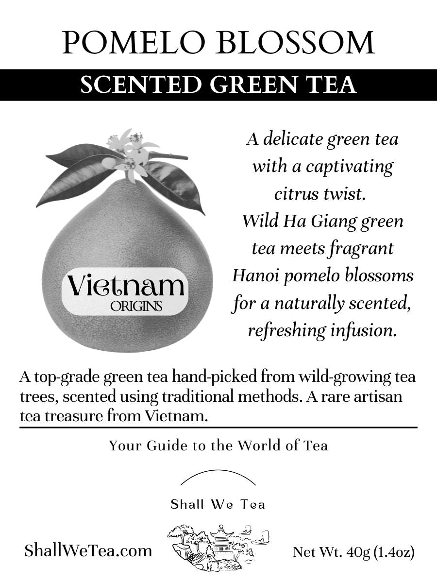Pomelo Blossom Scented Green Tea