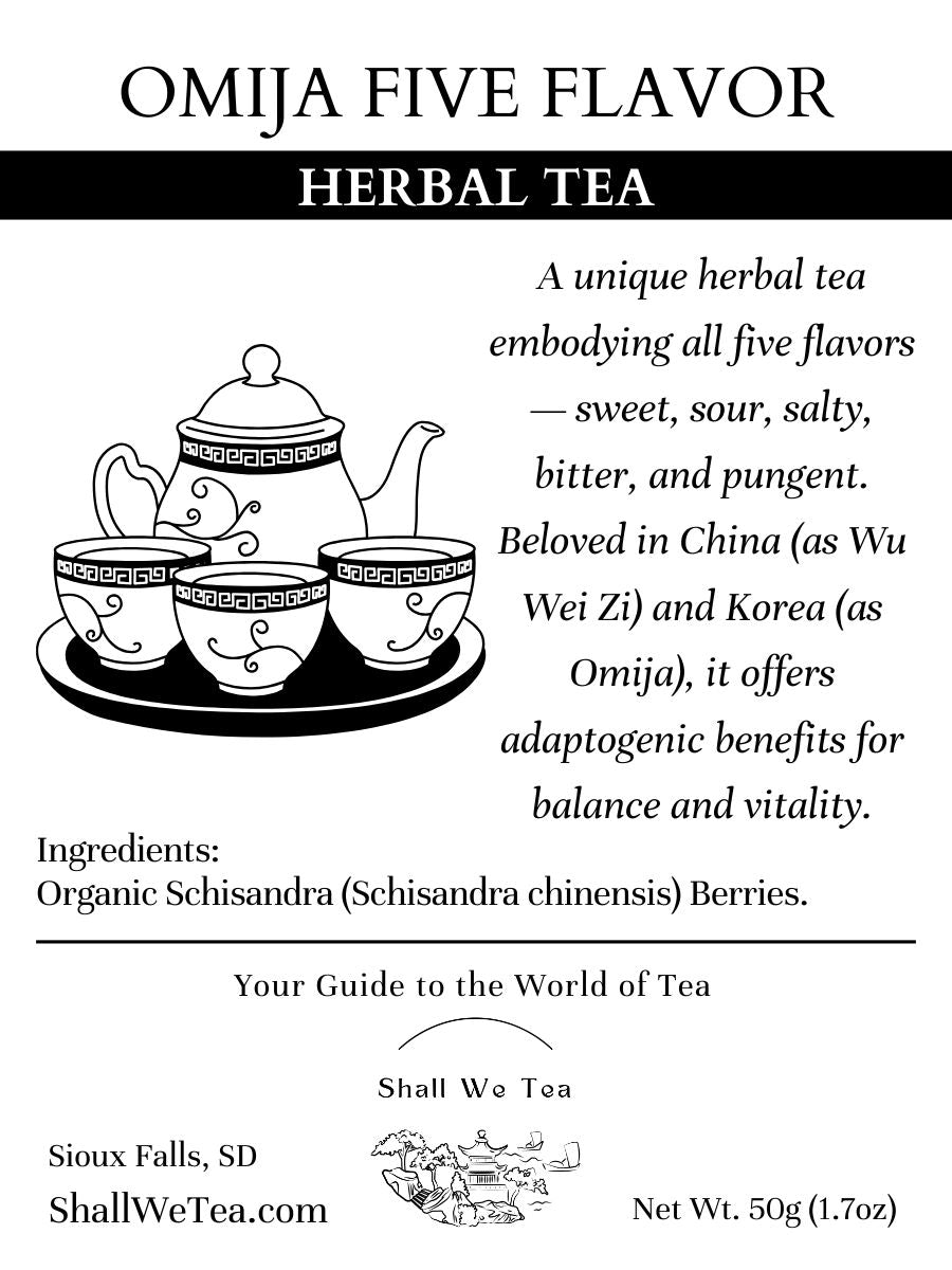 Omija Five Flavor Herbal Tea