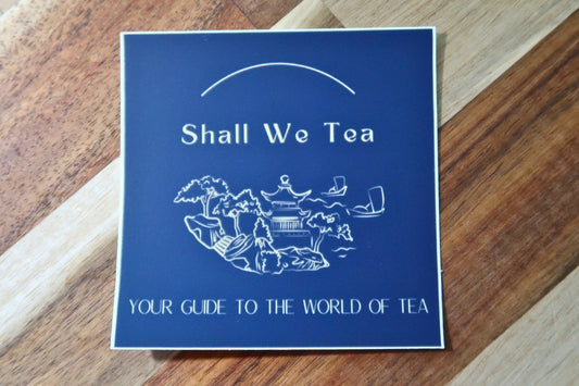 Shall We Tea Sticker